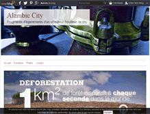 Tablet Screenshot of alambic-city.com